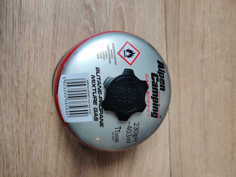 Alpen Camping Kartusz gazowy 230g