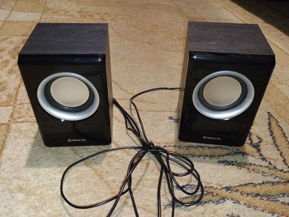 Компьютерные колонки REAL-EL S-215 / колонка саундбар ERGO SD-014