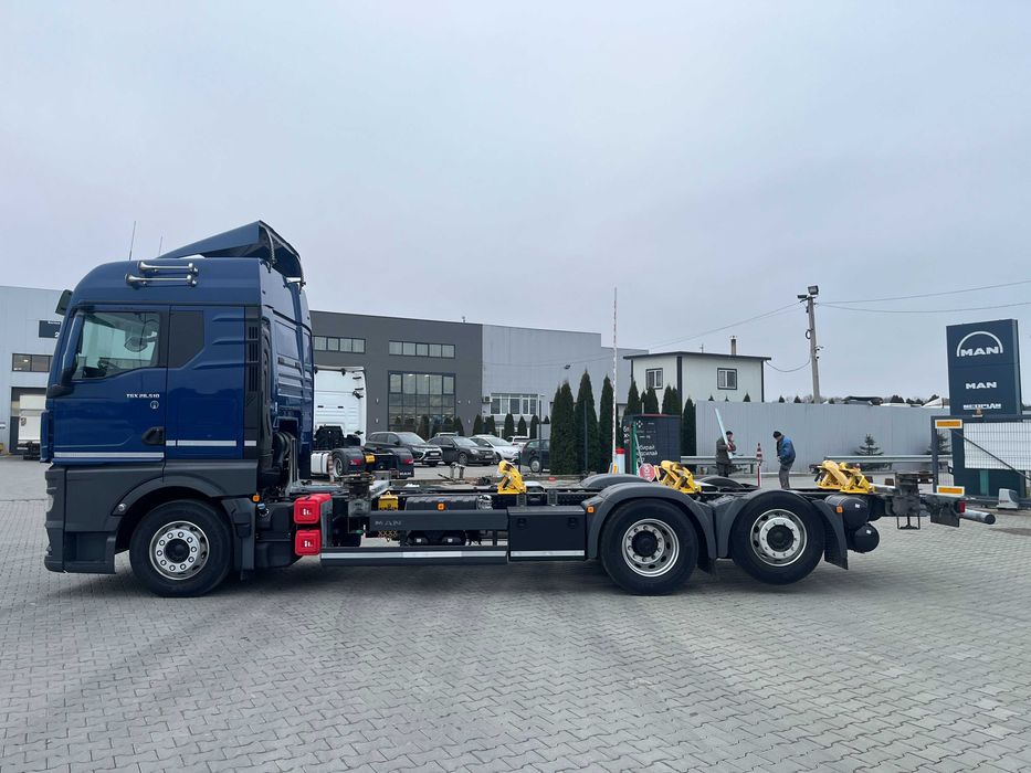 MAN TGX 26.510 6x2-4 LL CH E6 Шасі BDF 2021 Контейнеровіз Змінне шасі
