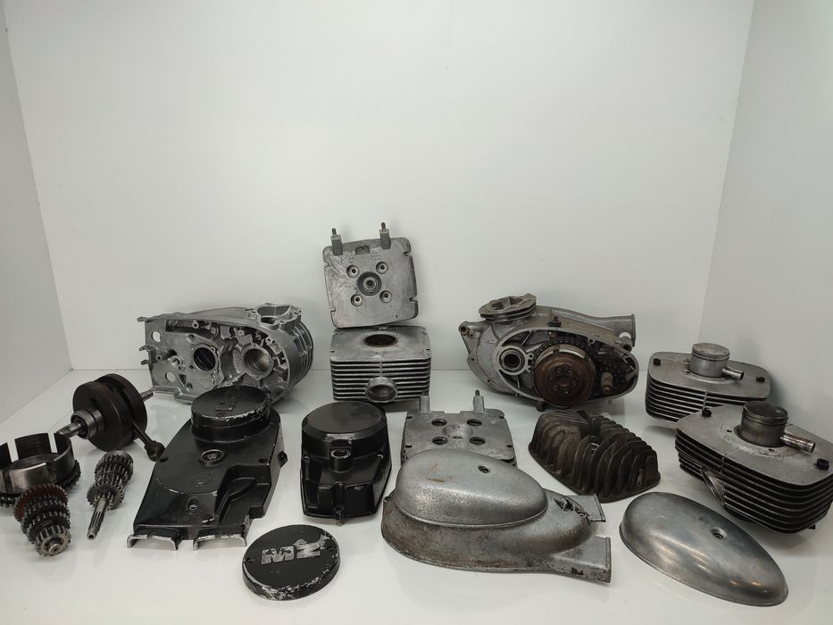 Części silnikowe MZ ETZ 125 150 lub TS ES 125 150 cylinder skrzynia