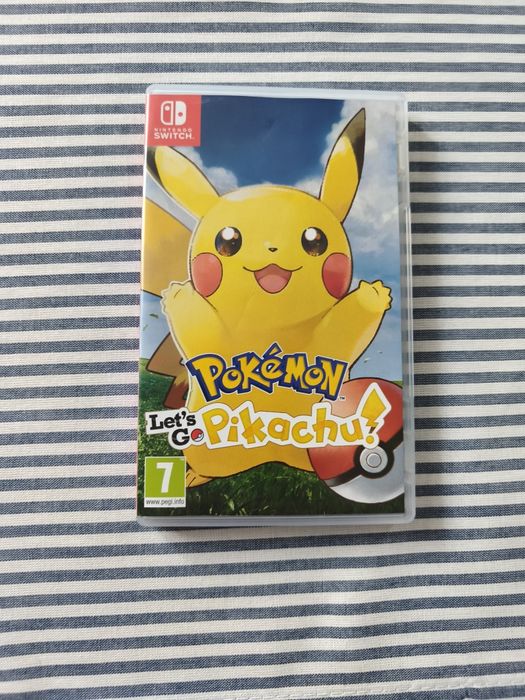 Gra na Nintendo switch "Pokémon lets go Pikachu"