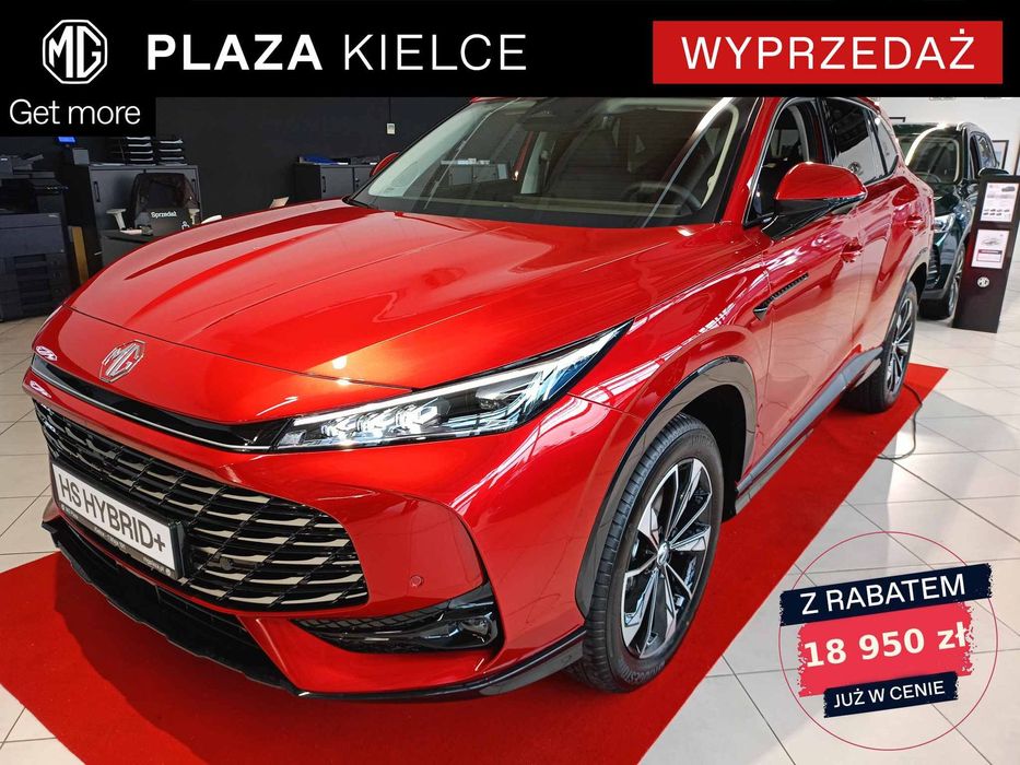 MG HS Hybrid+ Nowy MG HS Hybrid+ Exclusive 1.5 224KM 2025 w Leasingu BNP