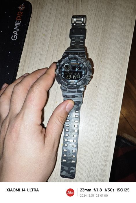 Casio G-Shock GD-120CM-8CR Grey