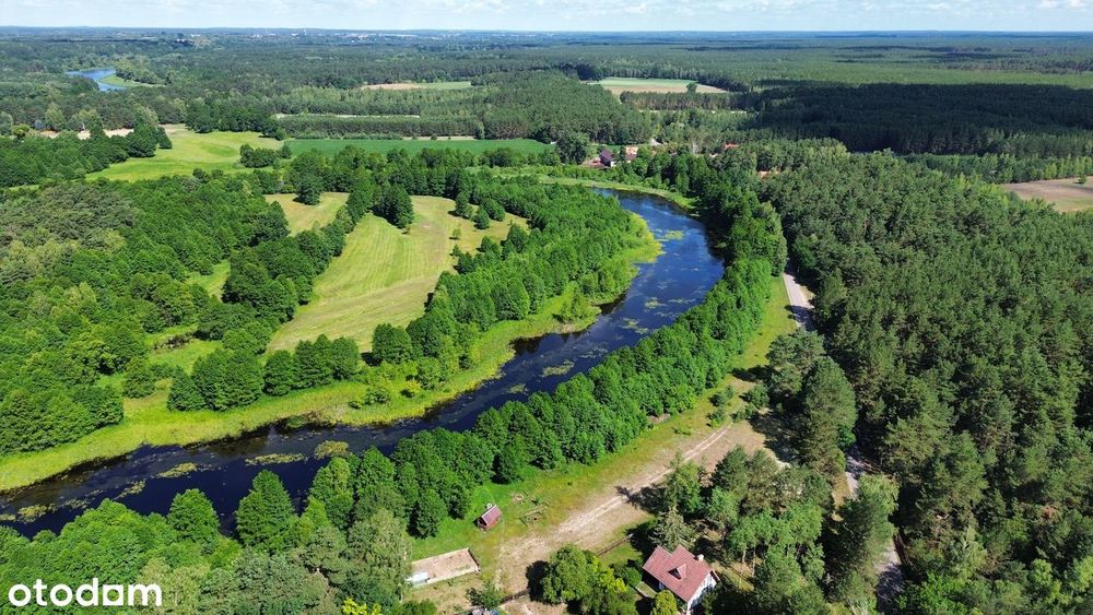 Działka Dzbądzek, Jezioro Rzeka Narew