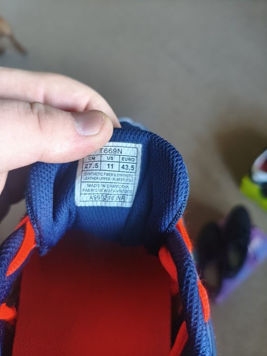 Три пари кросівок. Asics Patriot, Skechers, Demix