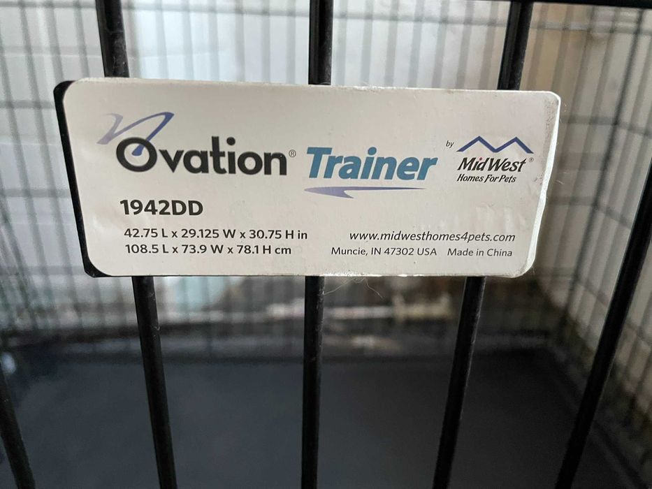 Klatka kennelowa MidWest Ovation Trainer 1942 DD 109x74x78cm + pokrowiec