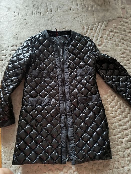 Kurtka czarna z puchem s-m