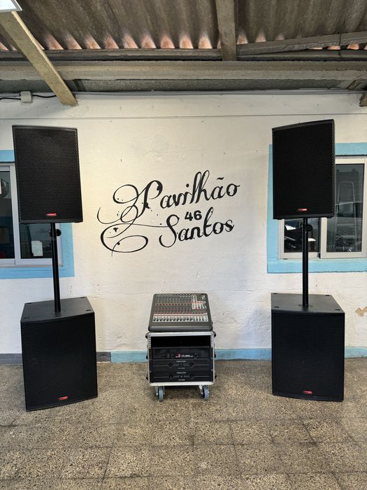 Aluguer de colunas para eventos