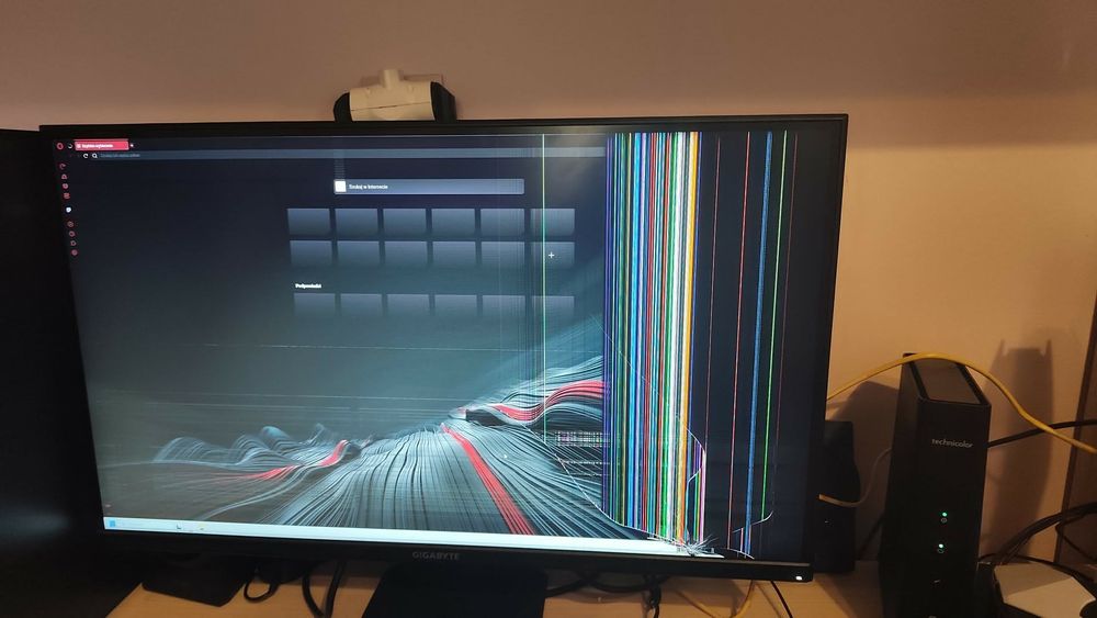 Monitor Gigabyte GS27Q USZKODZONY