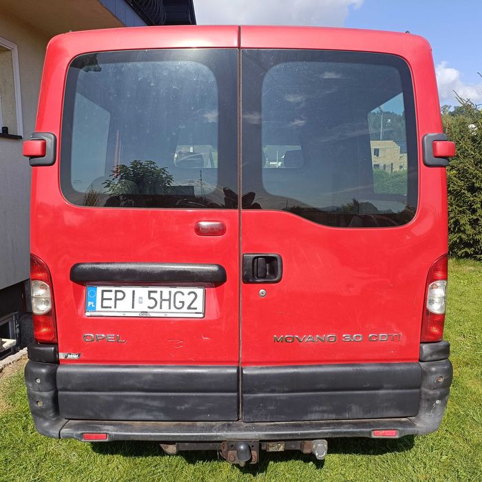 Opel Movano brygadówka-polecam