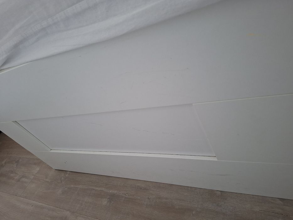 Cama C/ 4 Gavetas, estrado e cabeceira BRIMNES