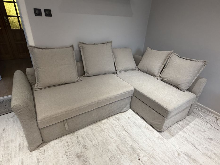 IKEA HOLMSUND | Narożnik z funkcją spania | Bardzo dobry stan