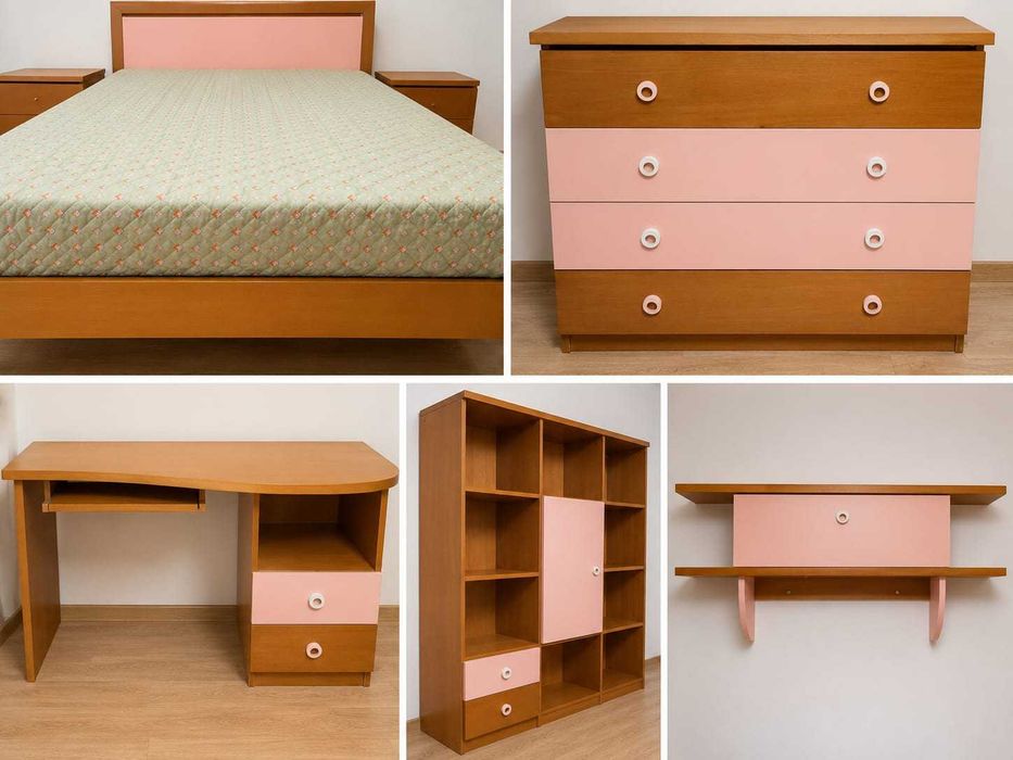 Mobilia de quarto em cerejeira