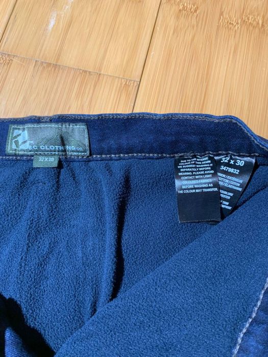 Jeans bc clothing casual утеплені флісові джинси зимові штани