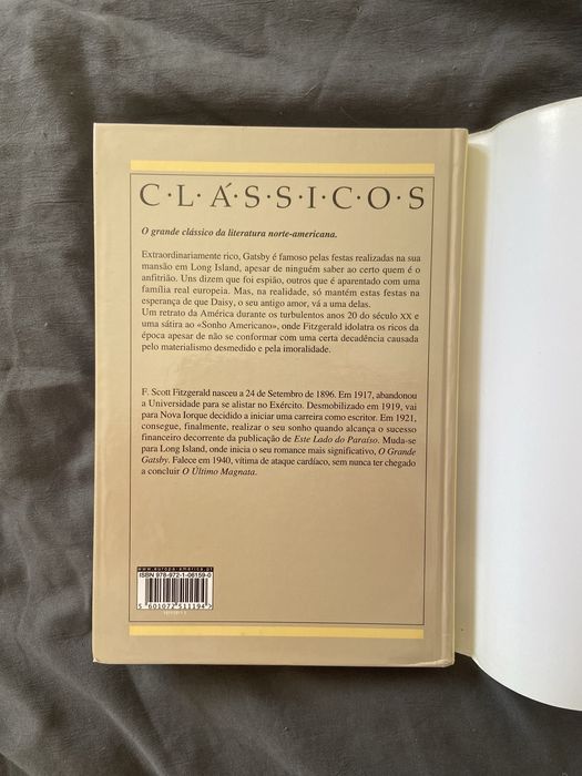O Grande Gatsby - F. Scott Fitzgerald