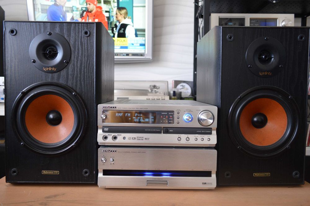 Kenwood AX-7 oraz Infinity Reference 11i System AudioVideo Wysyłka
