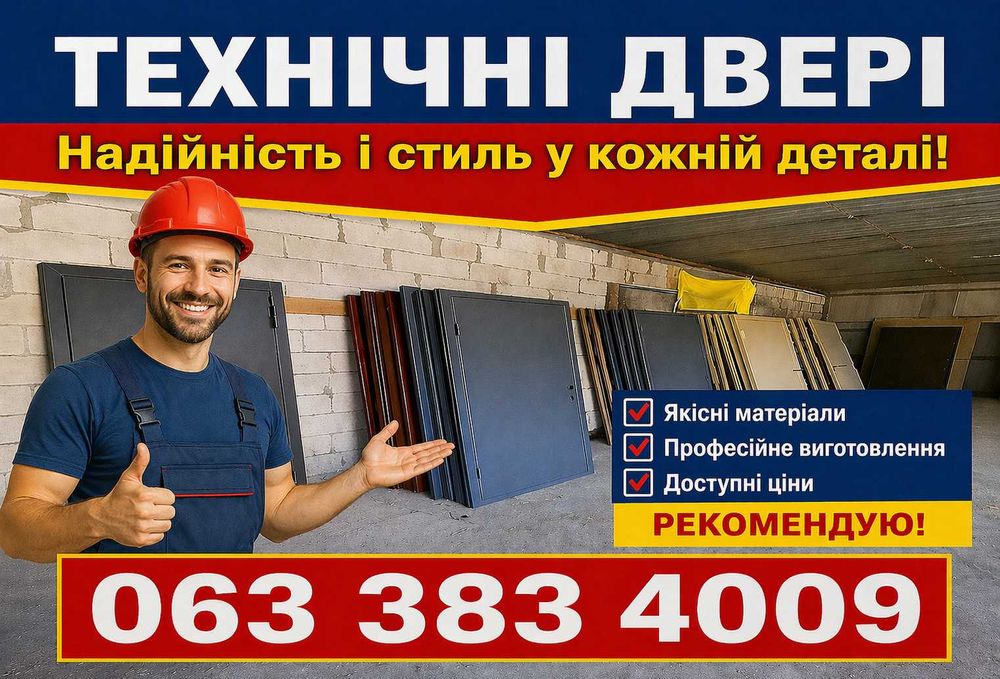 Двері металеві високої якості. Від виробника. Доставка. Найкраща ціна