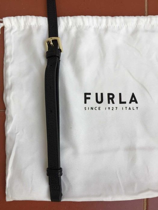 Alça preta fina para carteira FURLA -- só  alça