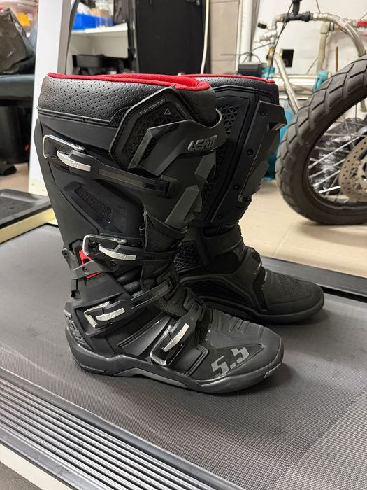 Buty motocyklowe Leatt 5.5 – jak nowe | Rozmiar 45.5