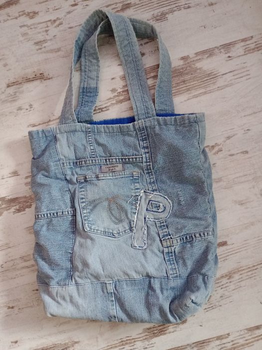 Torba dżinsowa , młodzieżowa