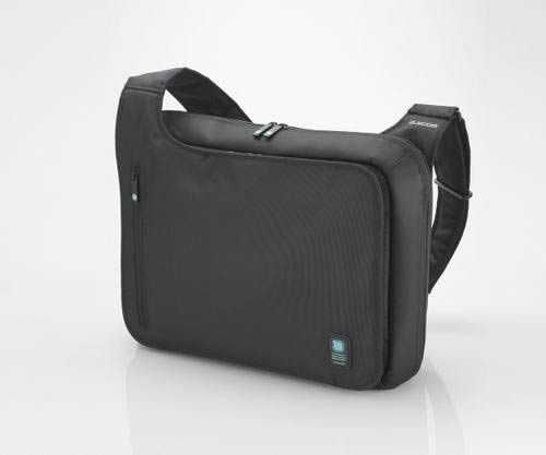 Mala Portátil / Tablet - Elecom CAPSULE messenger 15.4" preto (Nova)64354167656450120