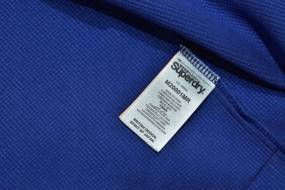 Superdry Mountain International Szara Bluza Męska M