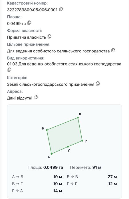 Продаж фасадної ділянки 30 соток с.Липівка | газ | електрика