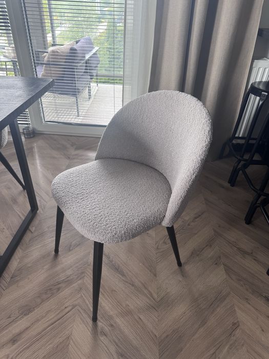 Krzesla 6 szt boucle