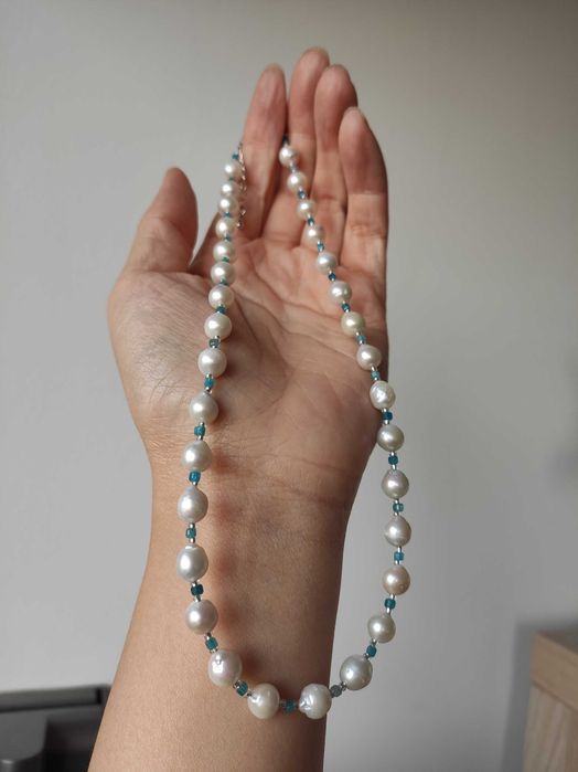 Naszyjnik z pereł naturalnych