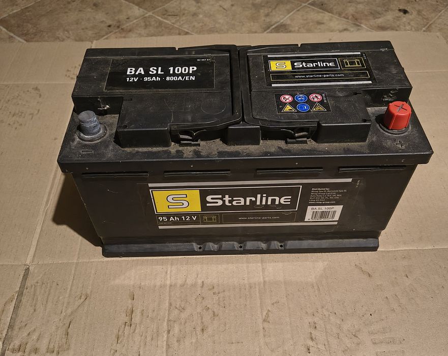 Akumulator STARLINE BA SL 100P 12V 95AH 800A P+  osobowe i dostawcze Clarios Warta