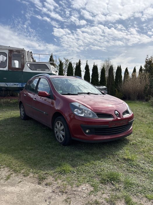 Clio III 3 TENNJ zderzak lampa błotnik drzwi lusterko szyba pas