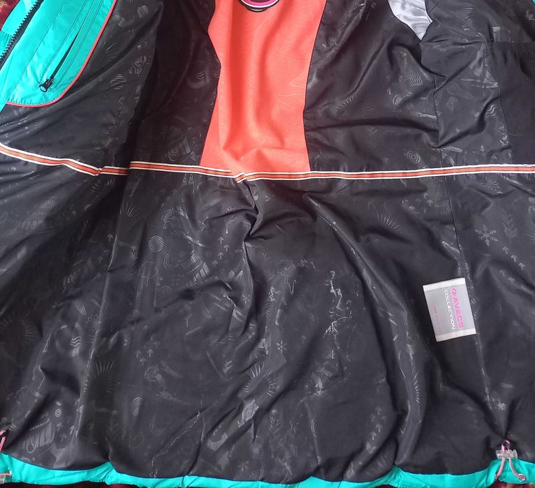 Продам женский зимний пуховик Avecs.46 разм. Бирюза. Спорт/Классика