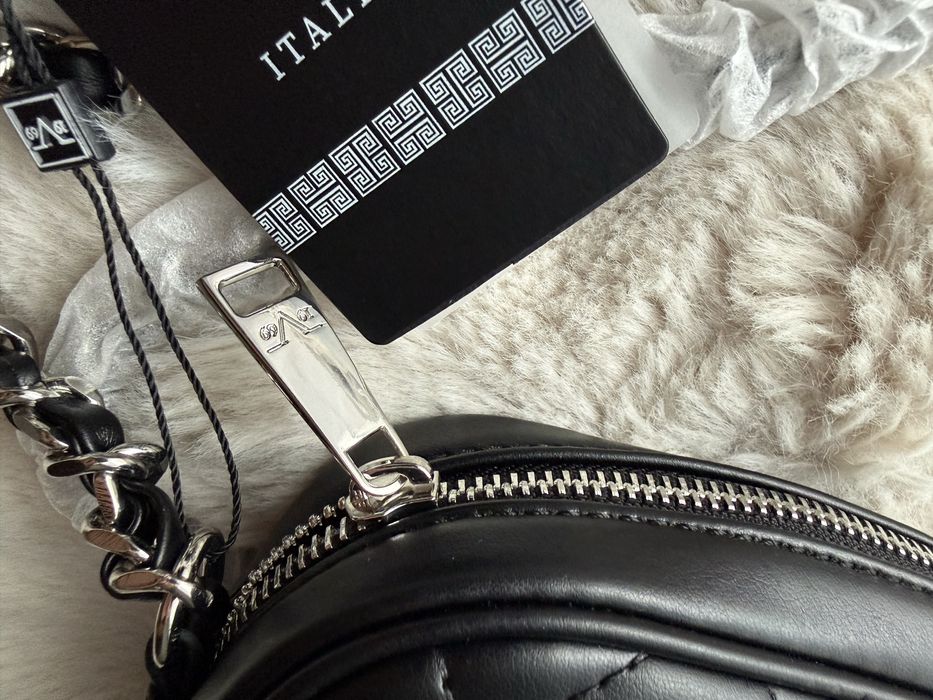 Nowa Torebka 19V69 Italia | Czarna Pikowana