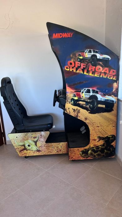 "carcaça" arcade de corrida