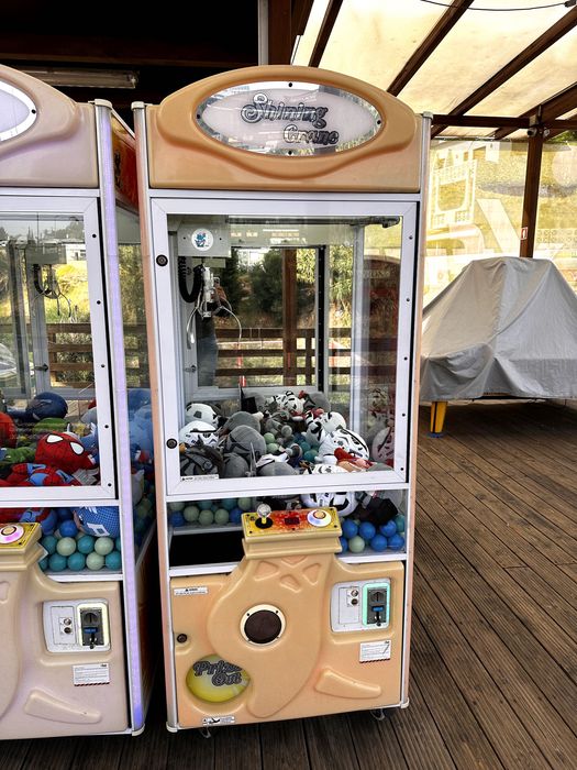 Maquina grua arcade usada