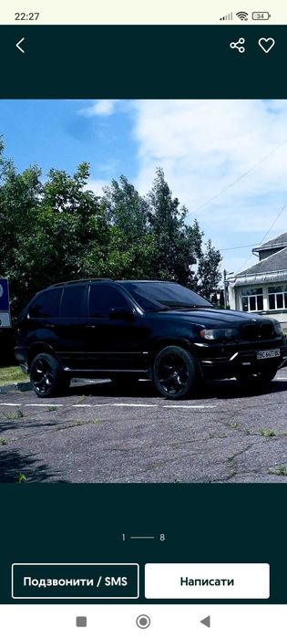 Автомобіль БМВ Х5 е53