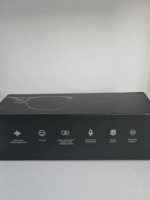 Inteligentne okulary Bluetooth E13 – głośniki, mikrofon, UV, nowe