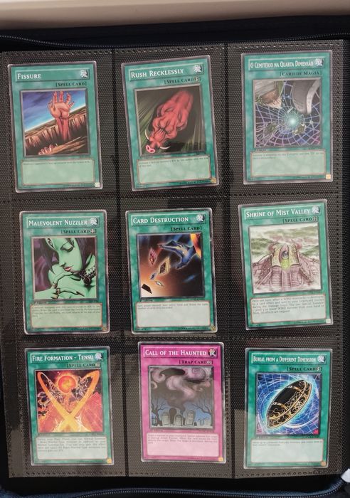 Lote 169 Cartas YUGIOH