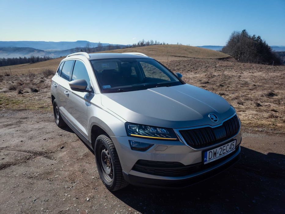 Skoda Karoq 2018 2.0 TDI 150 KM 4x4 DSG-Salon Polska-Jeden właściciel