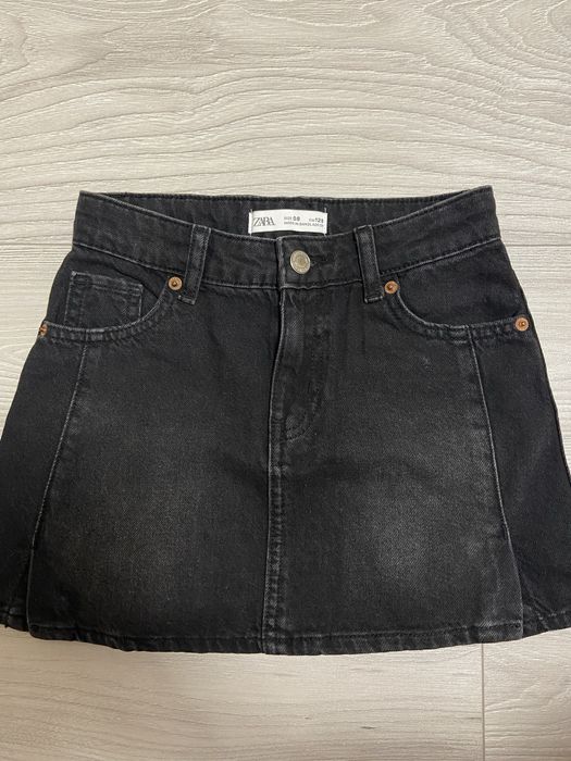 Джинсові юбки zara на ріст 122-128см