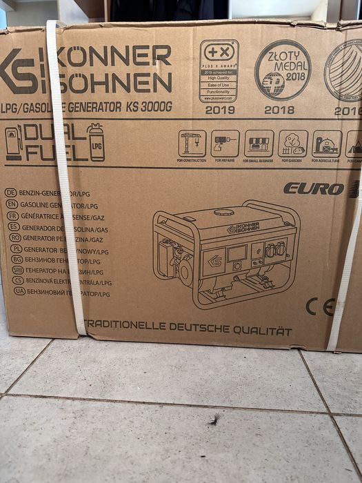 Генератор  KONNER SOHNEN  KS3000G