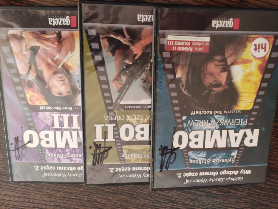 Kolekcja DVD Rambo 1.2.3