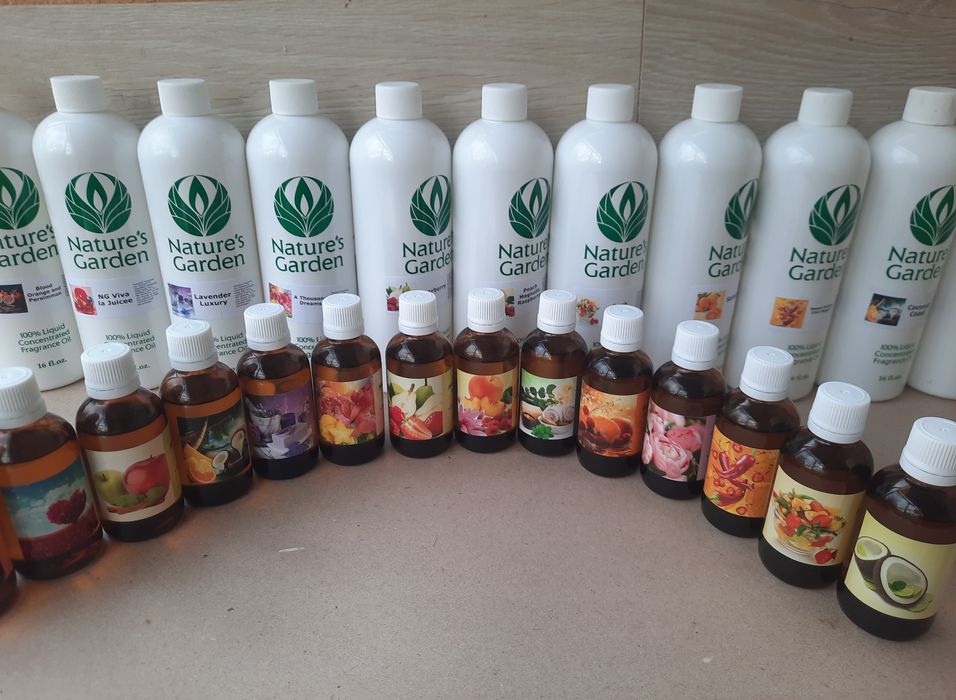 Аромаолії на розлив  від виробника  Nature's Garden Candles (США)