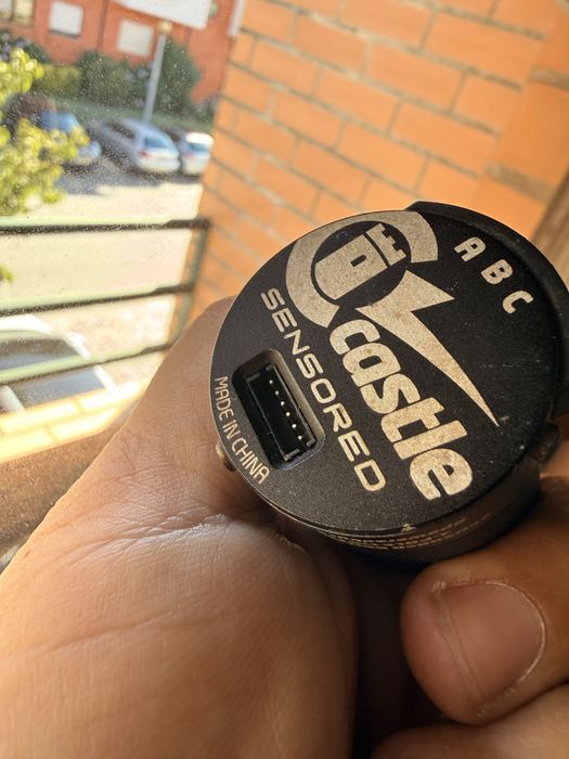 Material rc jantes e motor Castle 100.000rpm