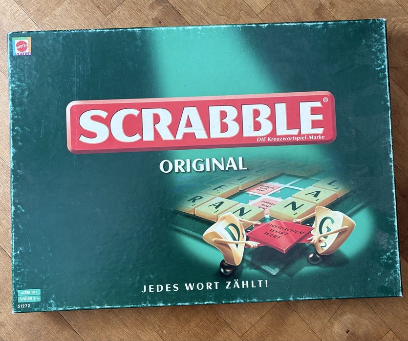 Scrabble gra planszowa wersja niemiecka