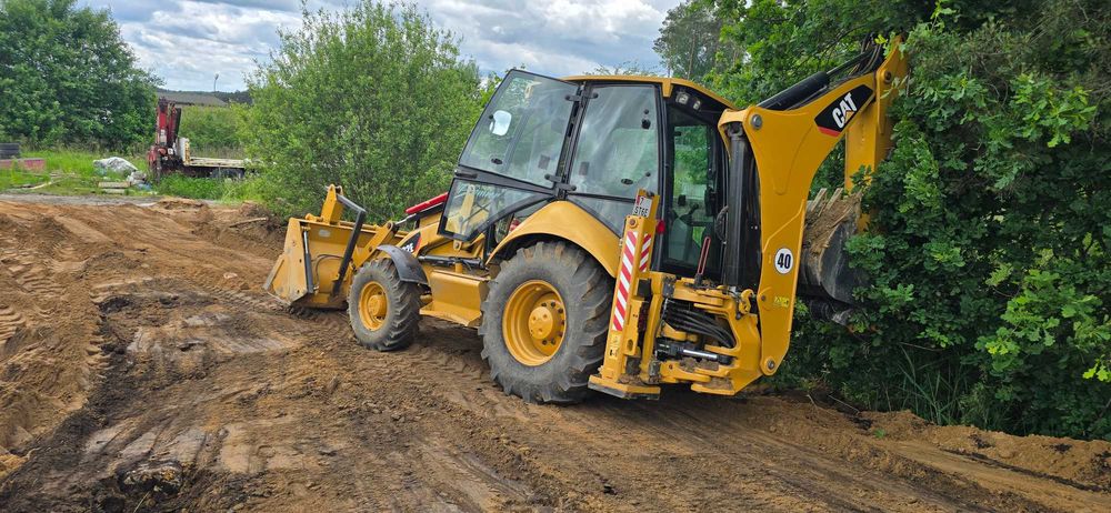 Koparko Ładowarka Cat 432E