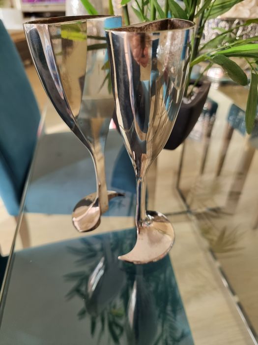 Câlices Decorativos Banhados em Prata