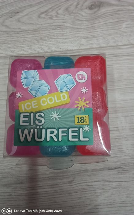 Wielorazowe kostki lodu  *