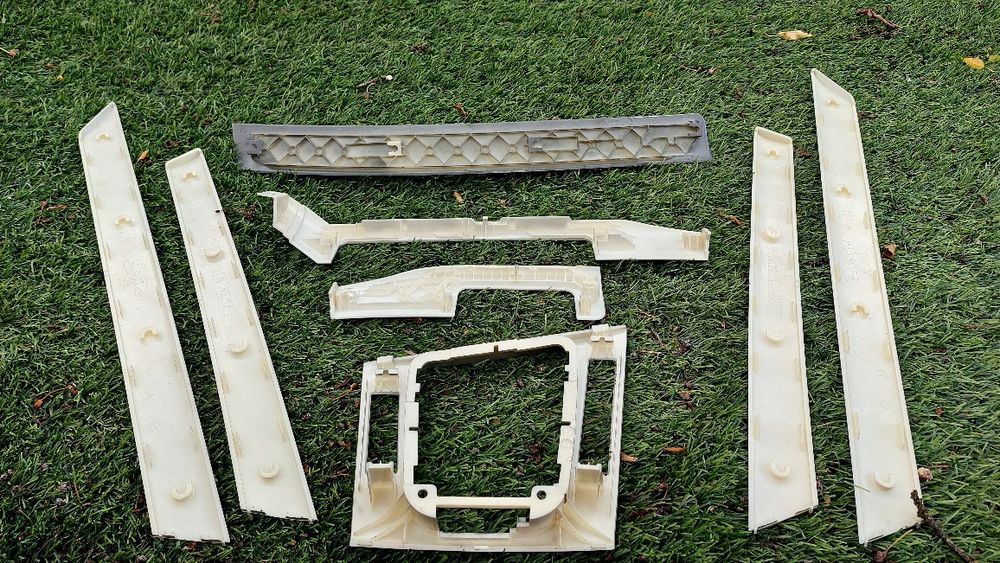 Conjunto de frisos bmw e46 interiores Silver