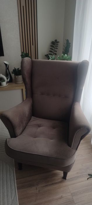 Wygodny fotel uszak